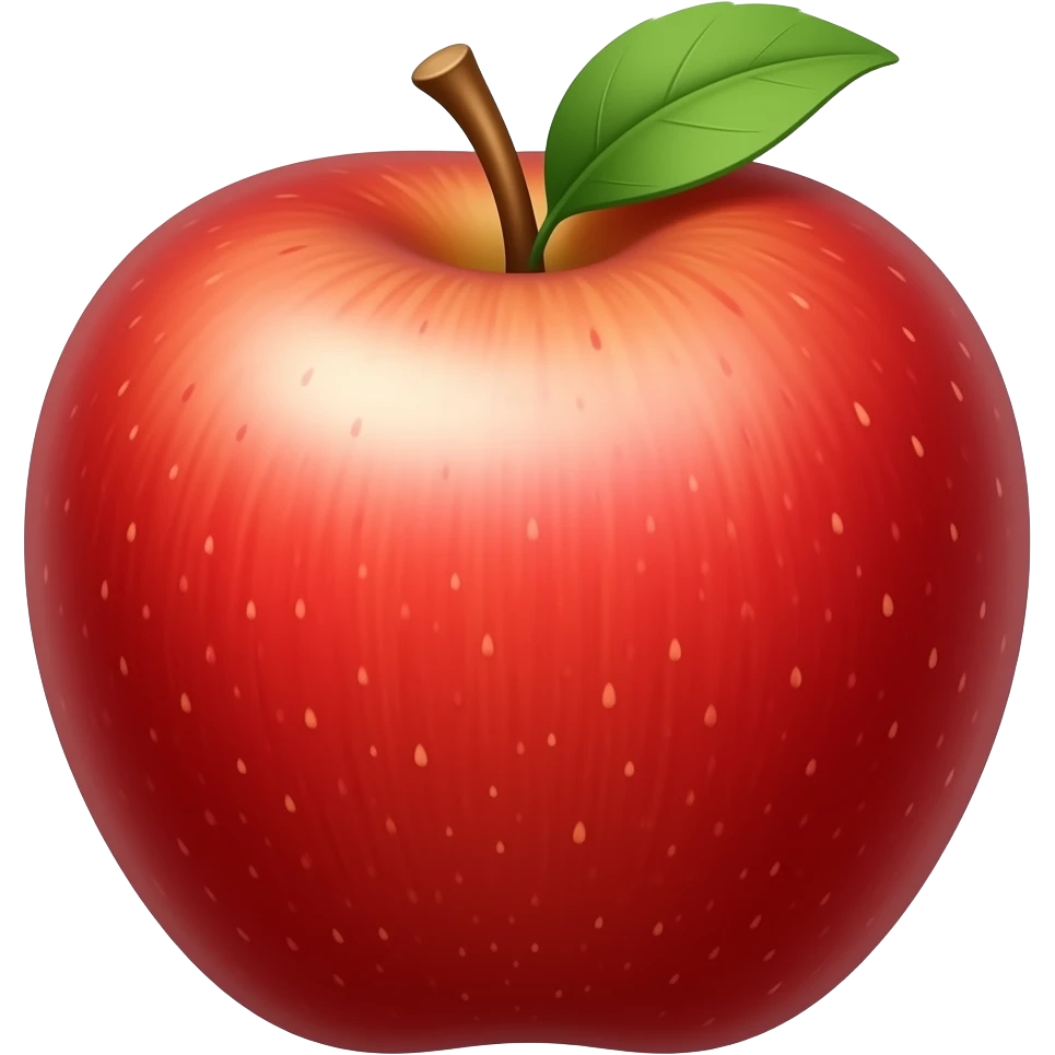 Red Apple emoji