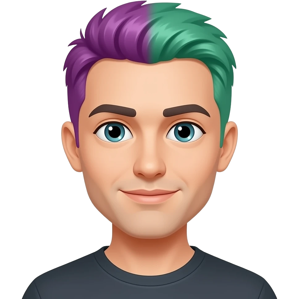 Change the body hair color emoji