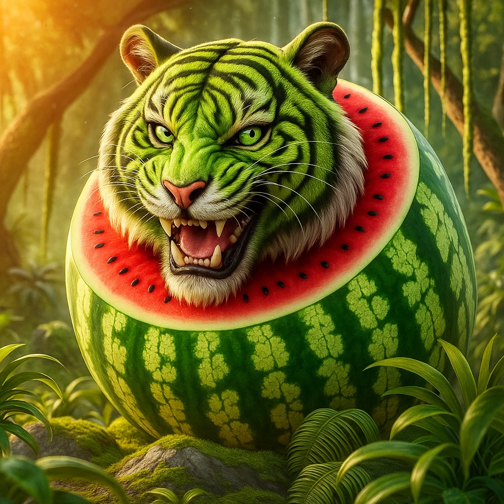 Edit the character in the reference image to have a mischievous expression, keeping the original style, outfit, and colors exactly as in the reference image. emoji