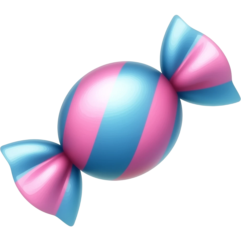 candy pink blue! emoji