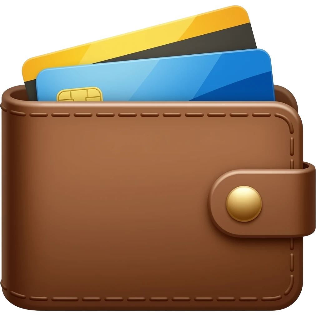 wallet with cards emoji