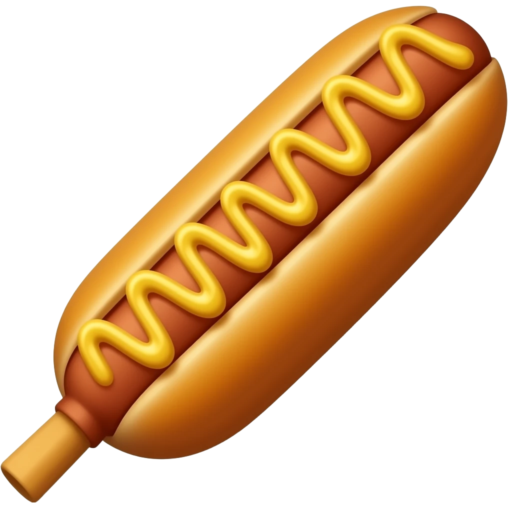 Corean corn dog emoji