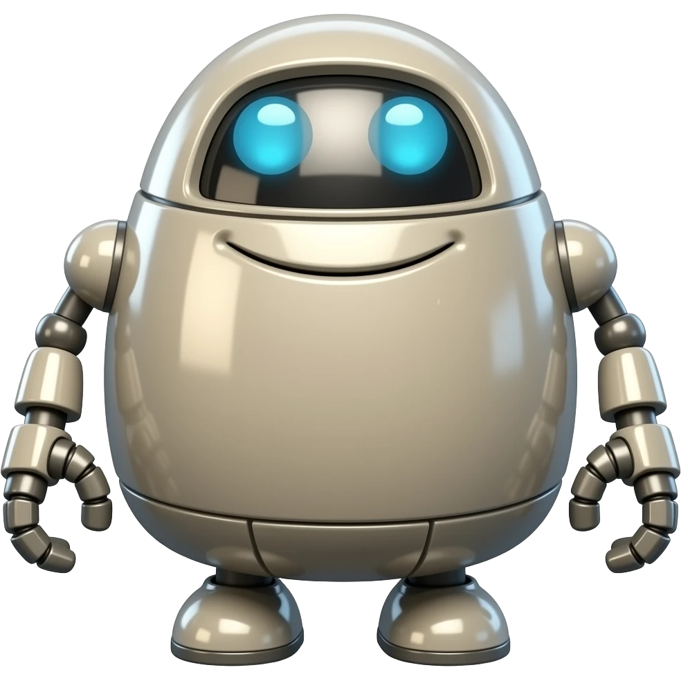 Make a goober robot emoji