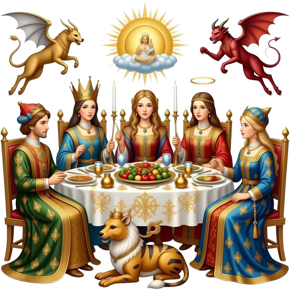 Hieronymus Bosch Allegory of medieval erotic Luxury emoji