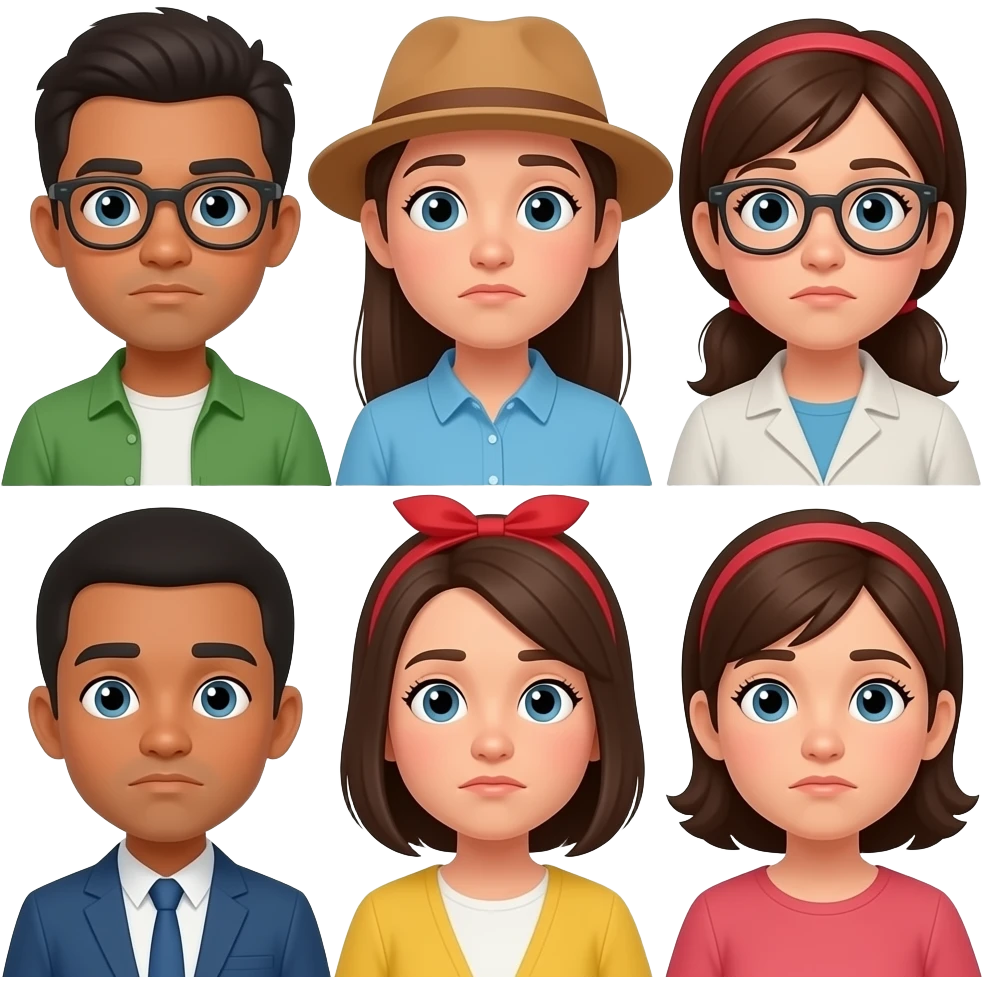 people confused emoji