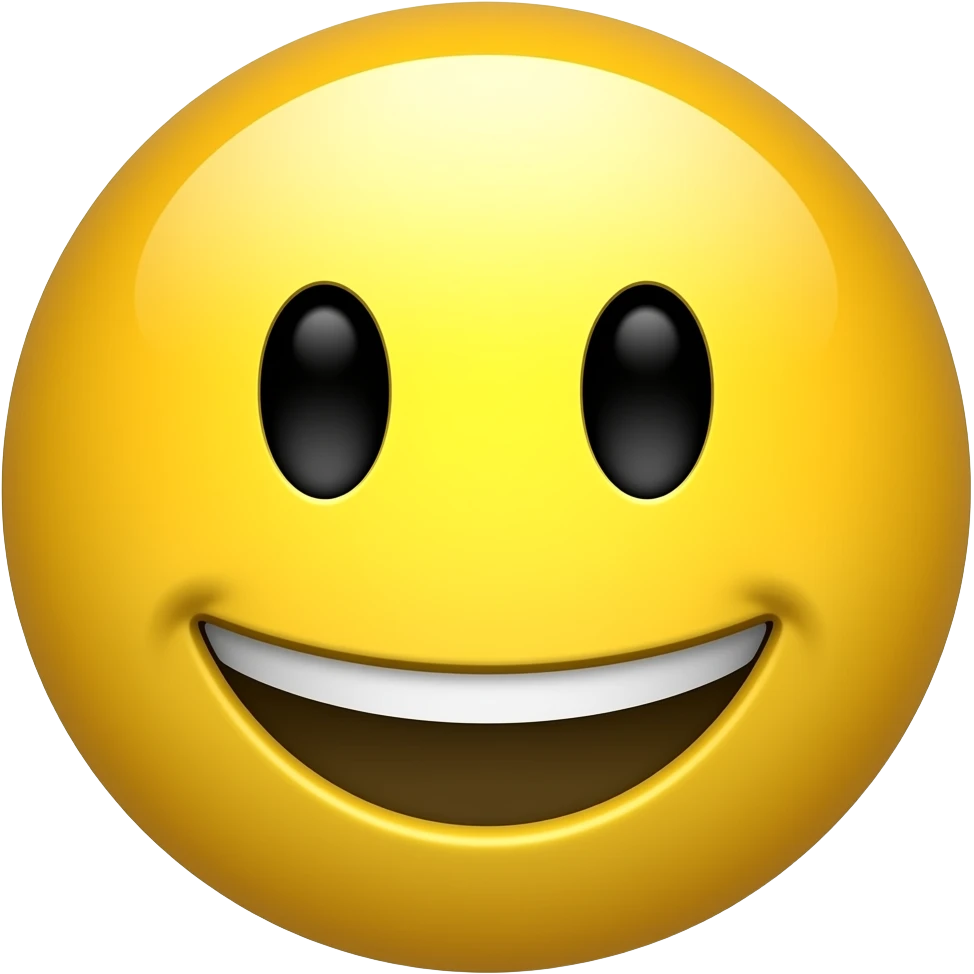 yellow smile  face emoji