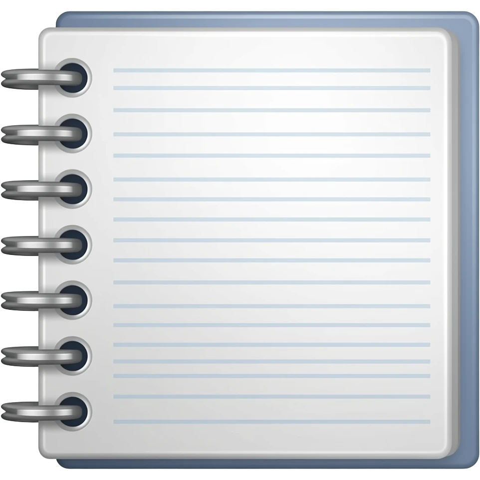 Notebook emoji