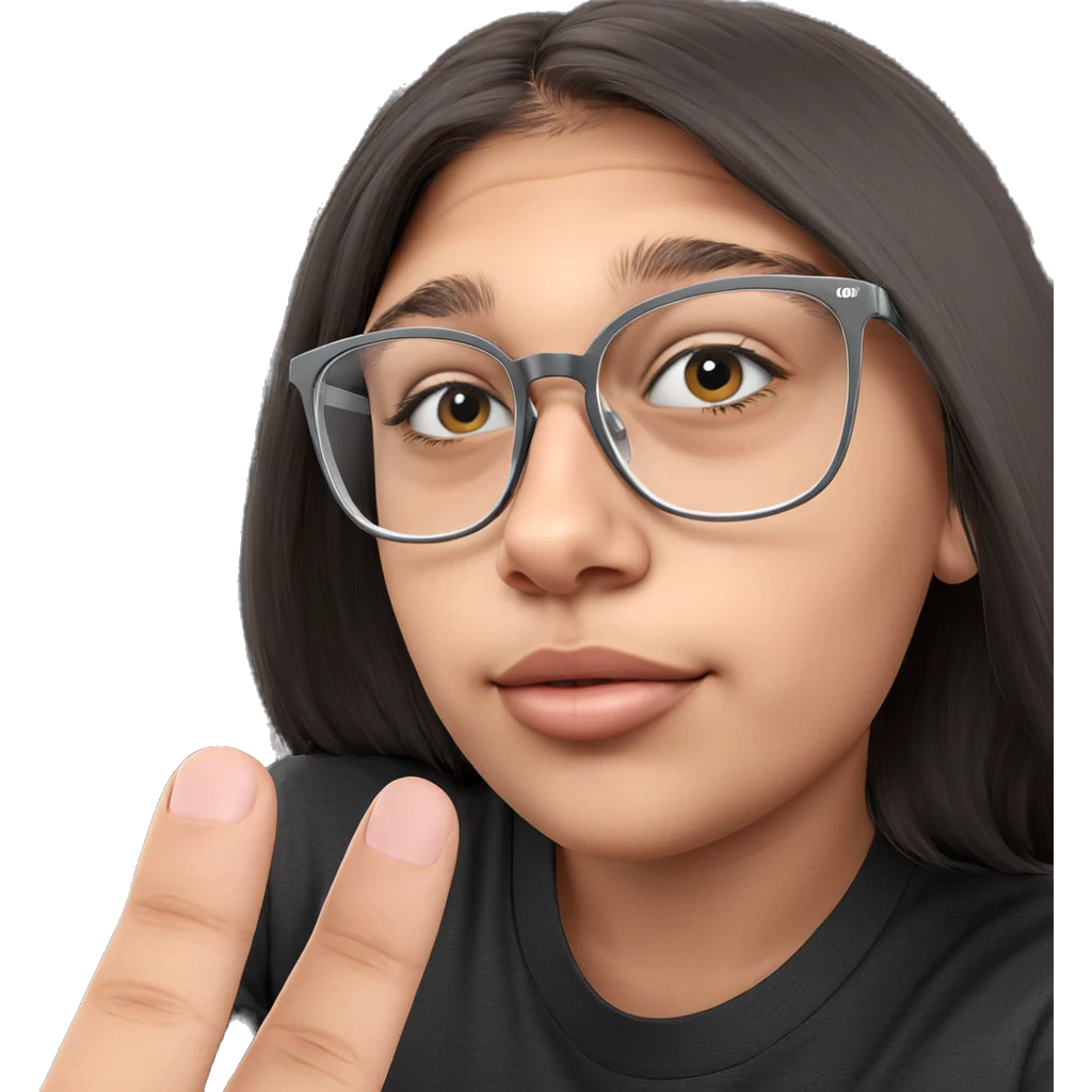 boy in grey glasses emoji