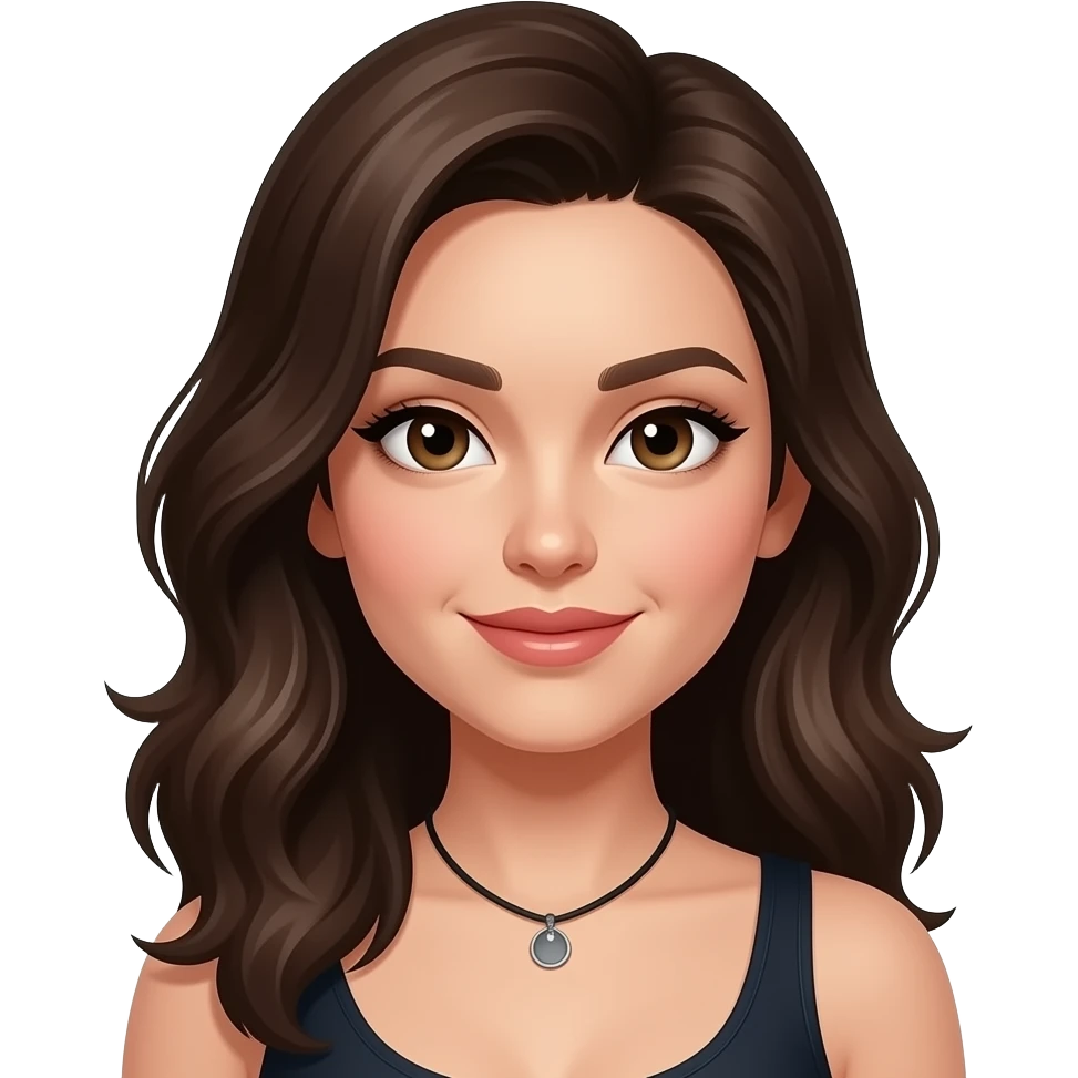 Stylish and cool women emoji