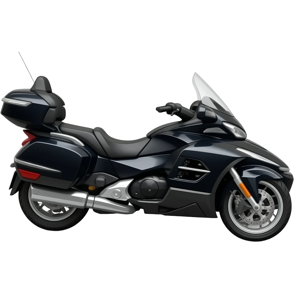 2022 can am spyder rt in black with portuguese flag emoji