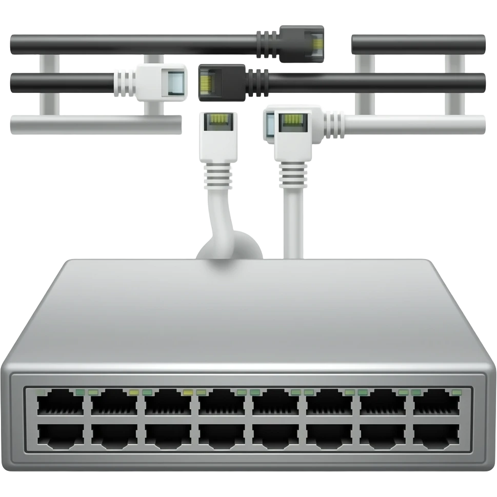 eine brücke die lan stecker aus den pc zieht oben die keine verbindung balken emoji
