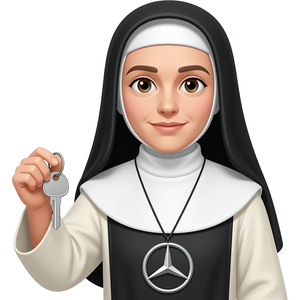 настоятельница продает мерседес emoji