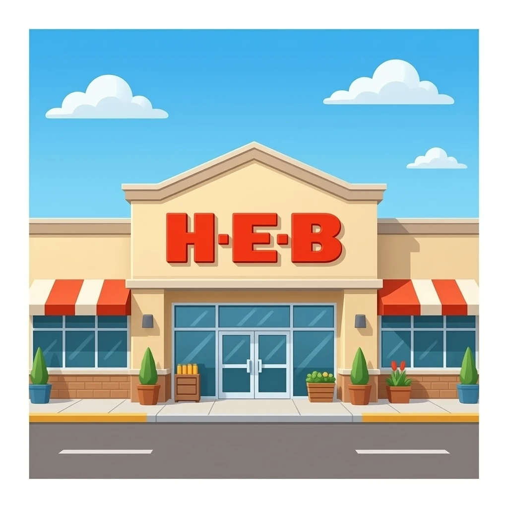 An H-E-B emoji
