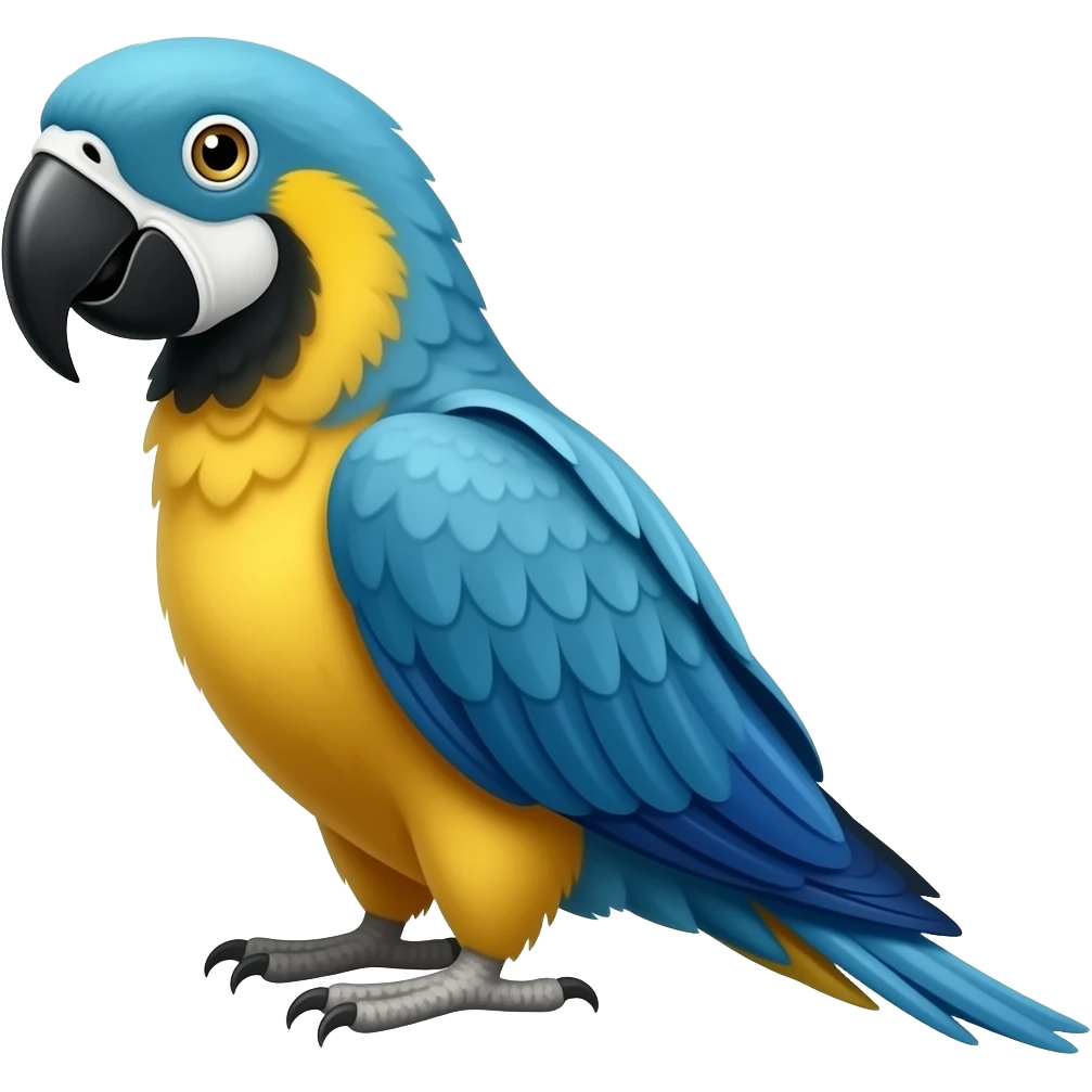 Arara azul emoji