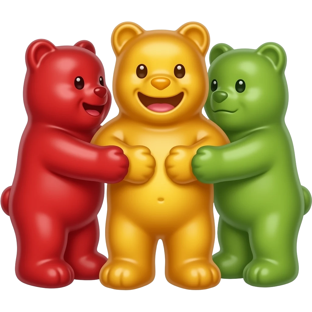 gangbang gummy bear emoji