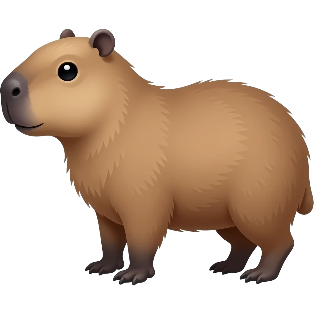 Capybara emoji