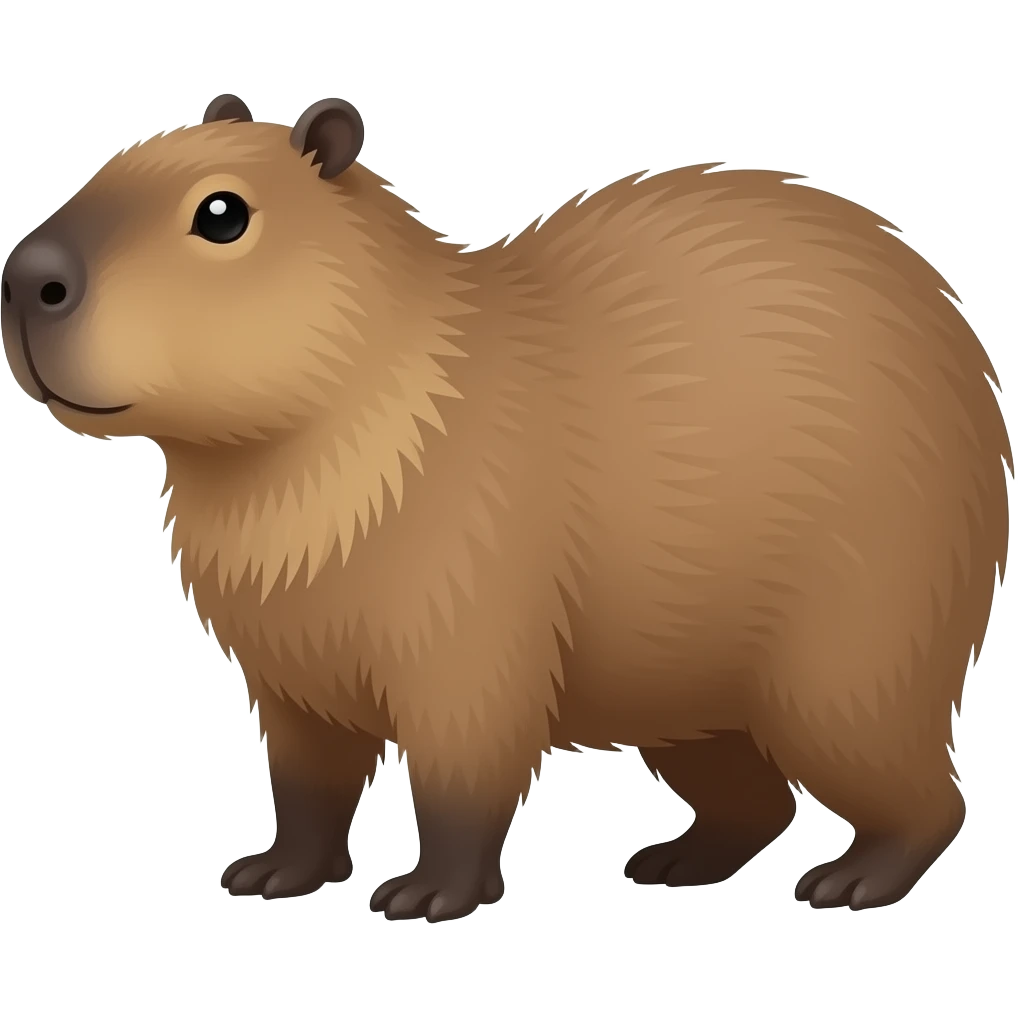 Capybara emoji
