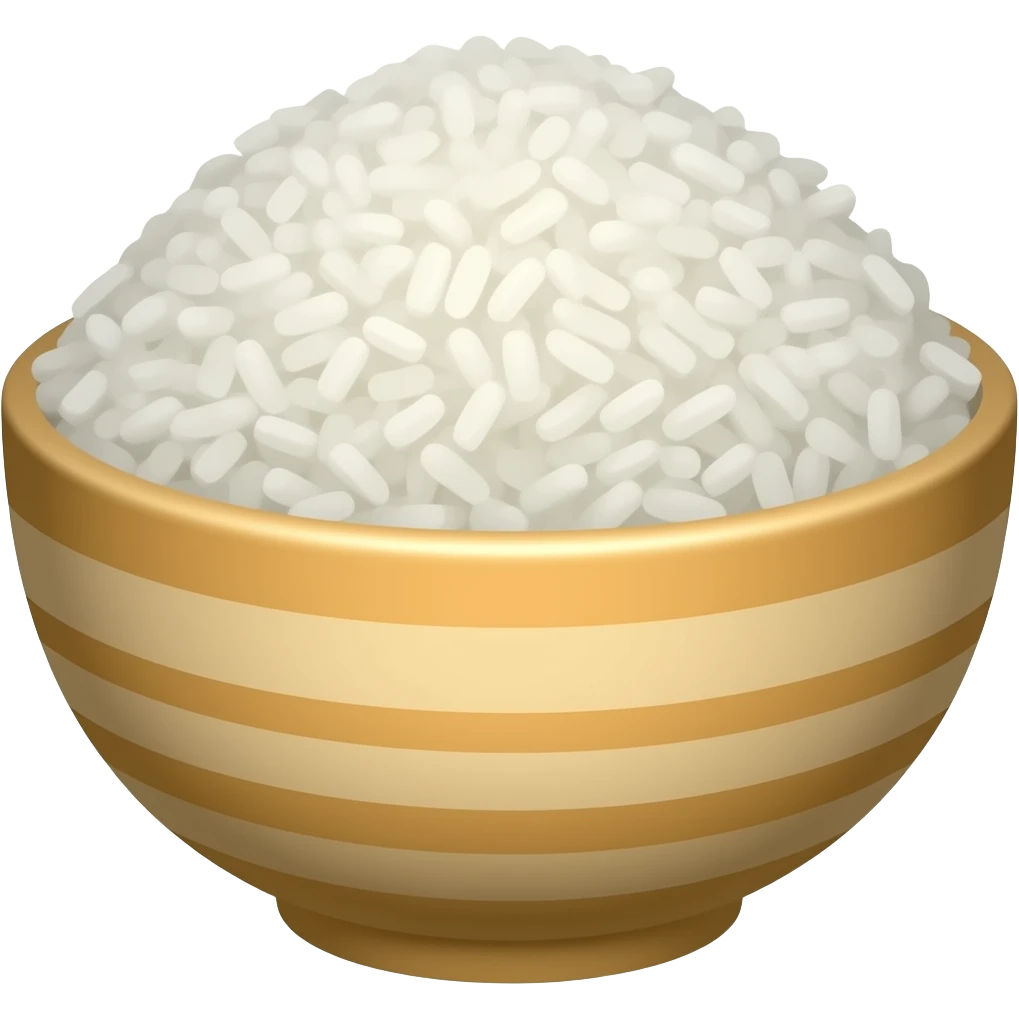 Instant rice emoji