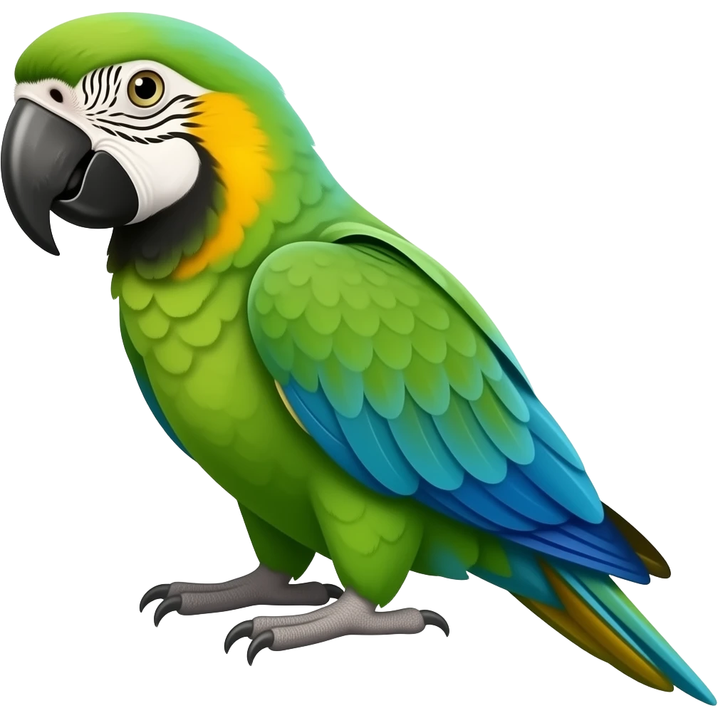 Great green macaw emoji