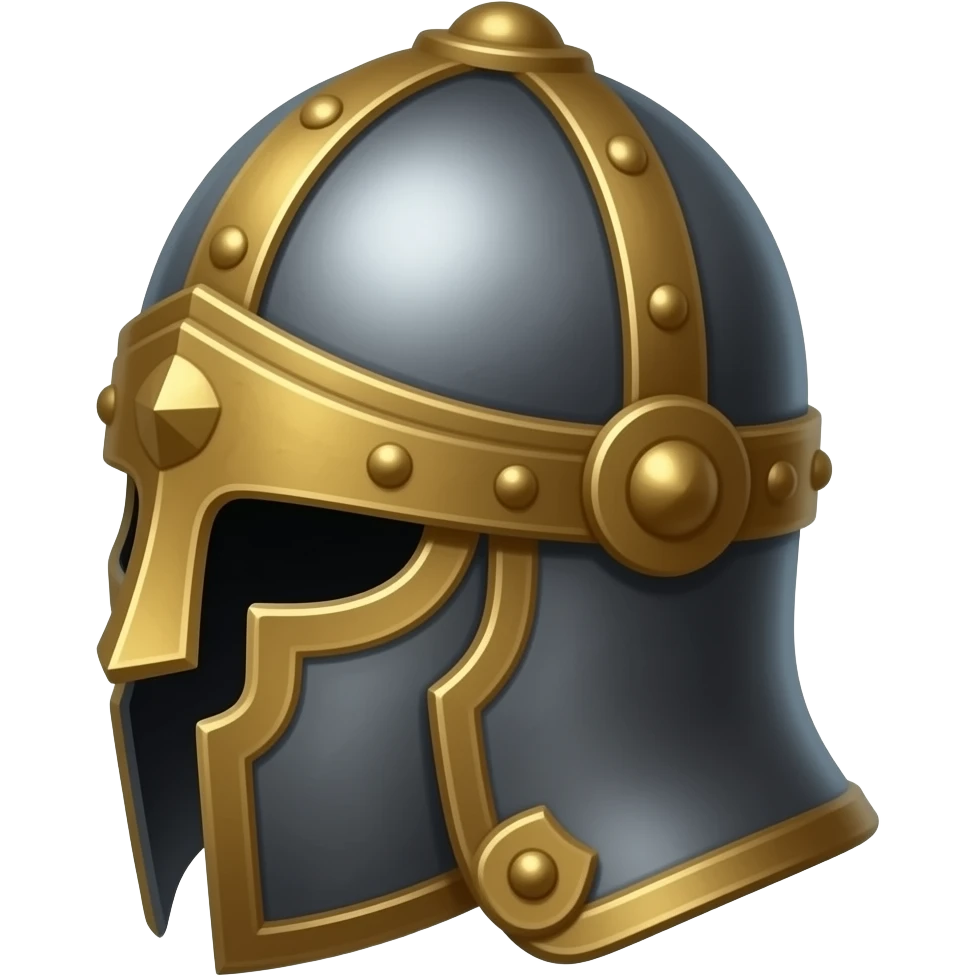 Шлем с полумаской древне русский и кальчугой emoji