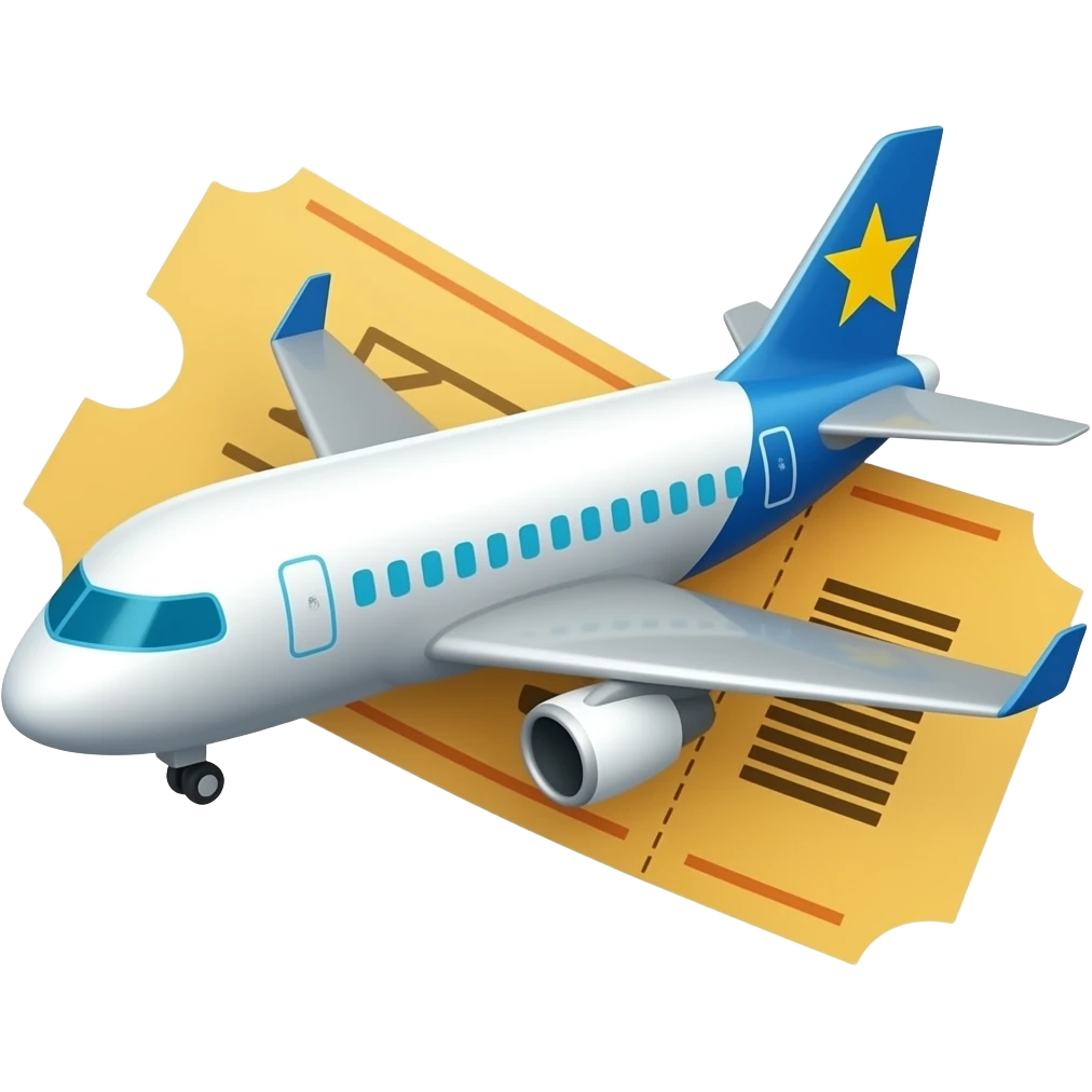ticket air emoji