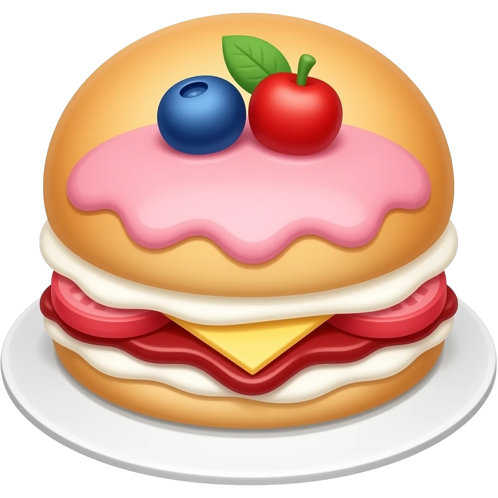 pink Breakfast emoji