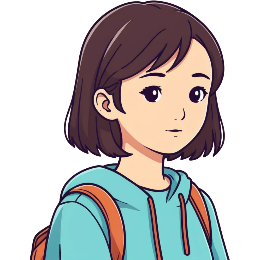 Brunette girl emoji