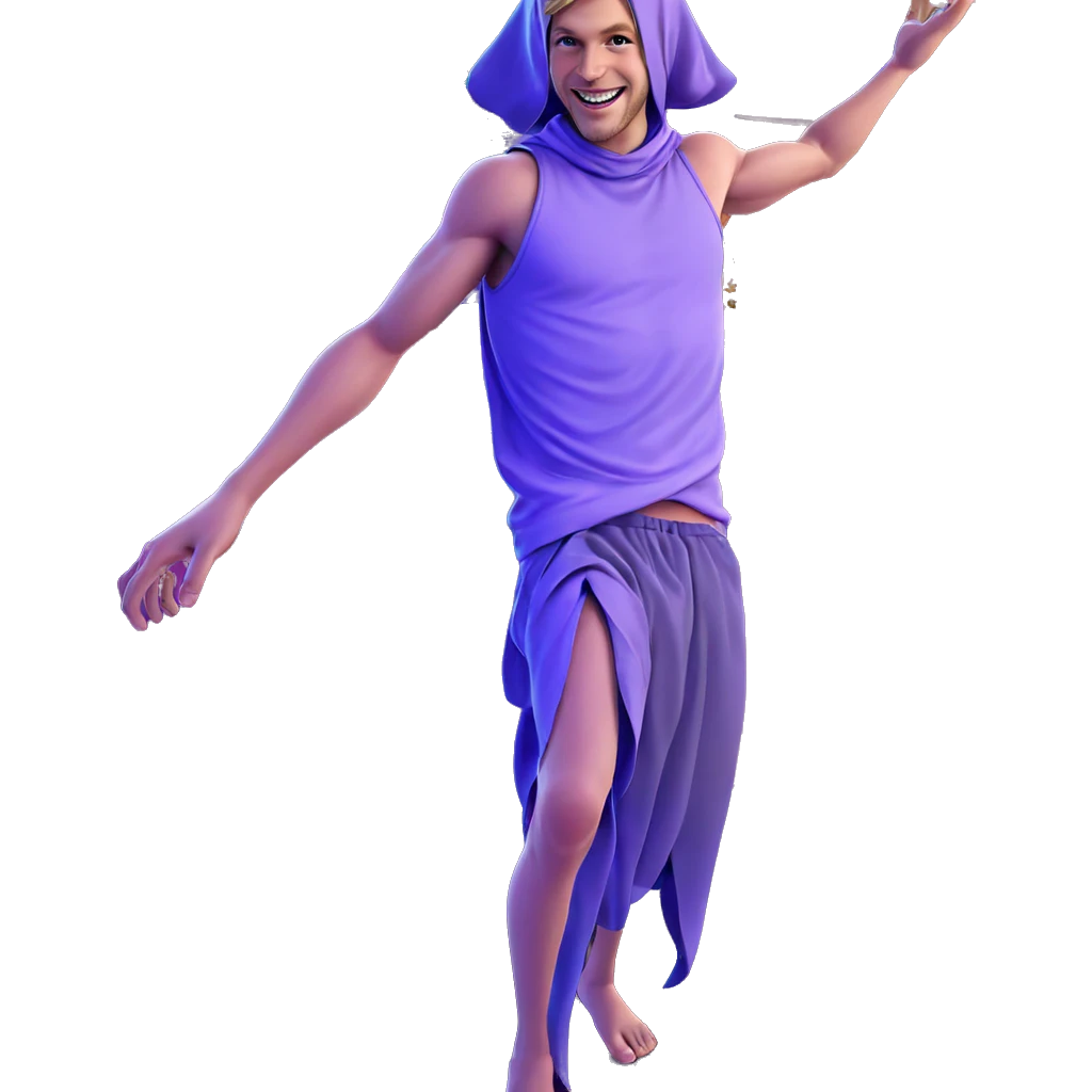 barefoot boy smiling indoors emoji