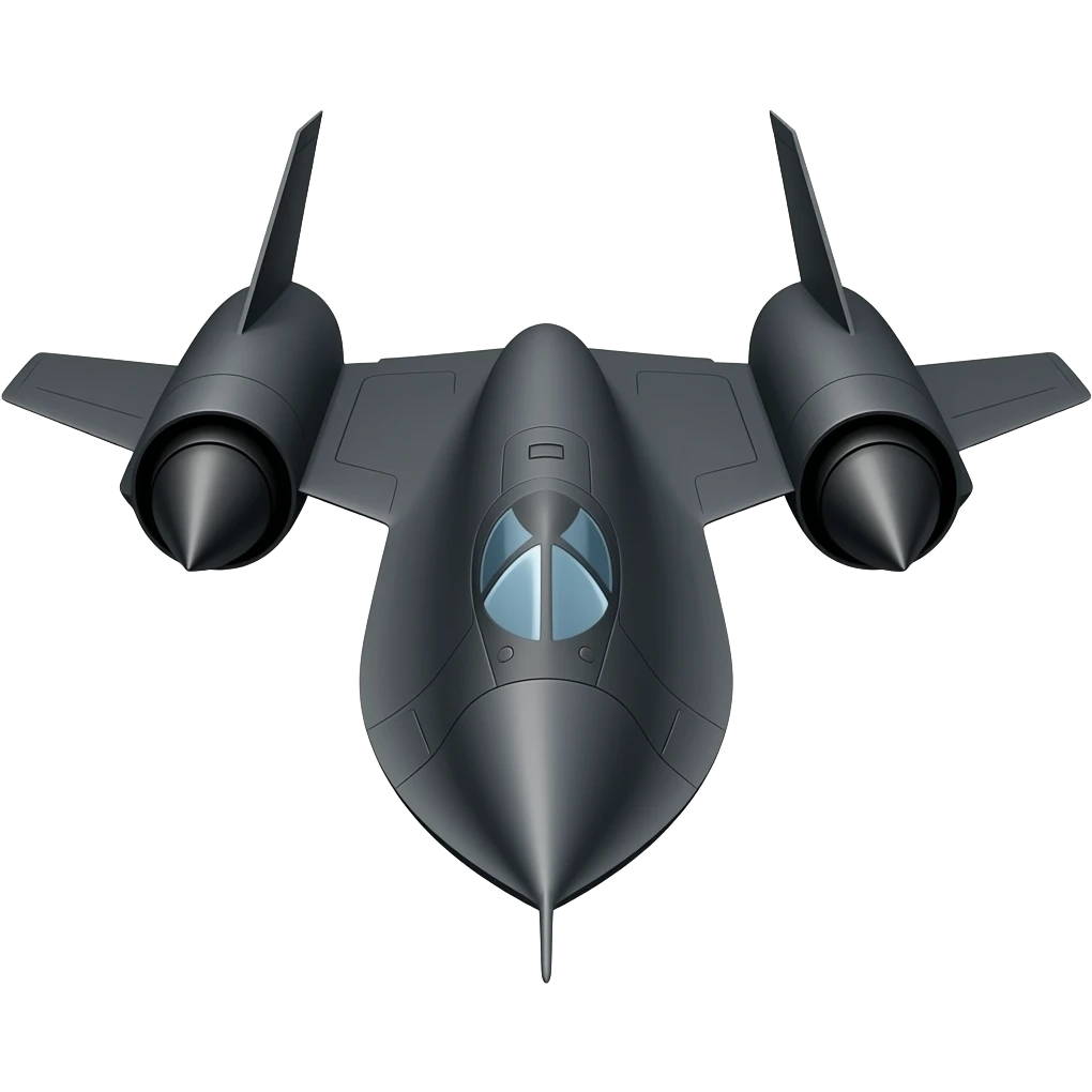 Lockheed SR-71 Blackbird emoji