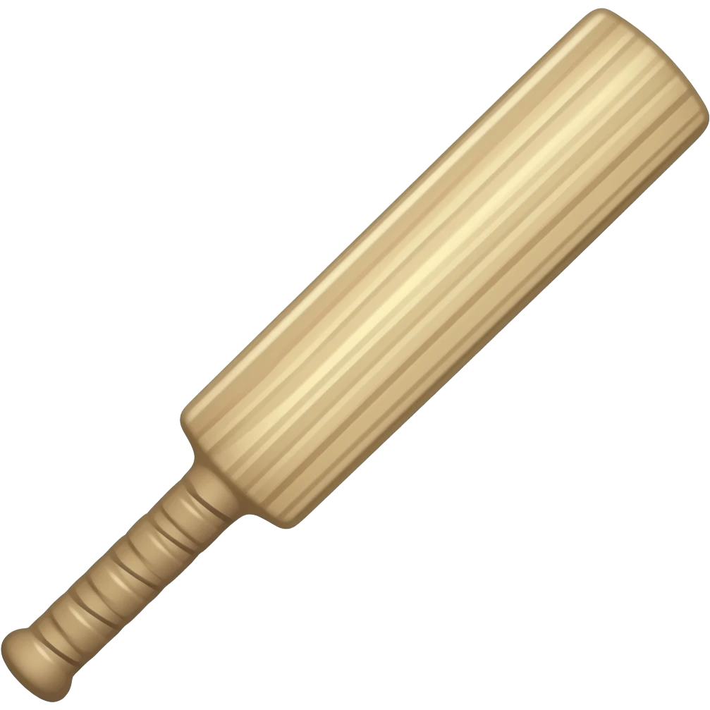 Cricket Bat emoji emoji