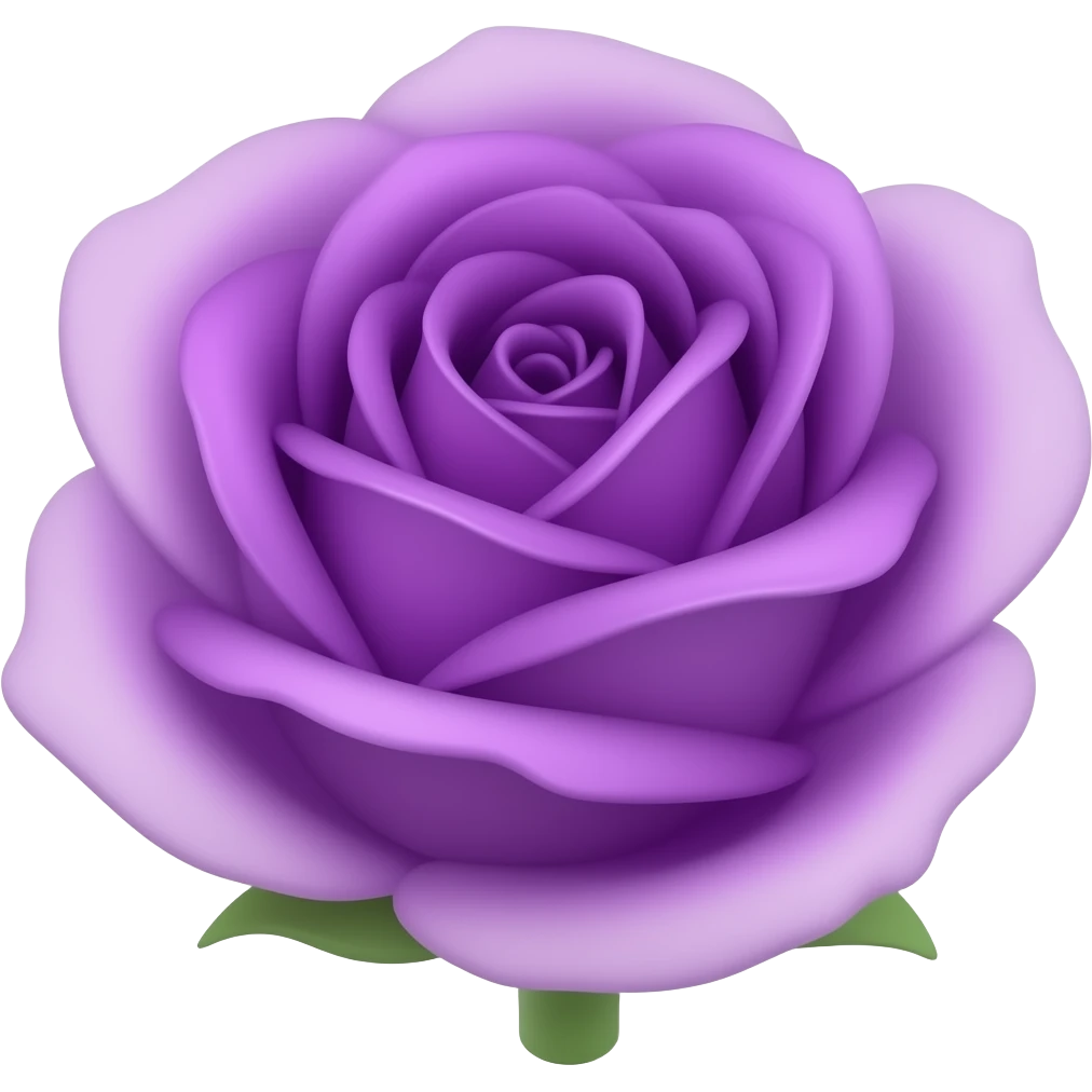 Purple rose emoji emoji