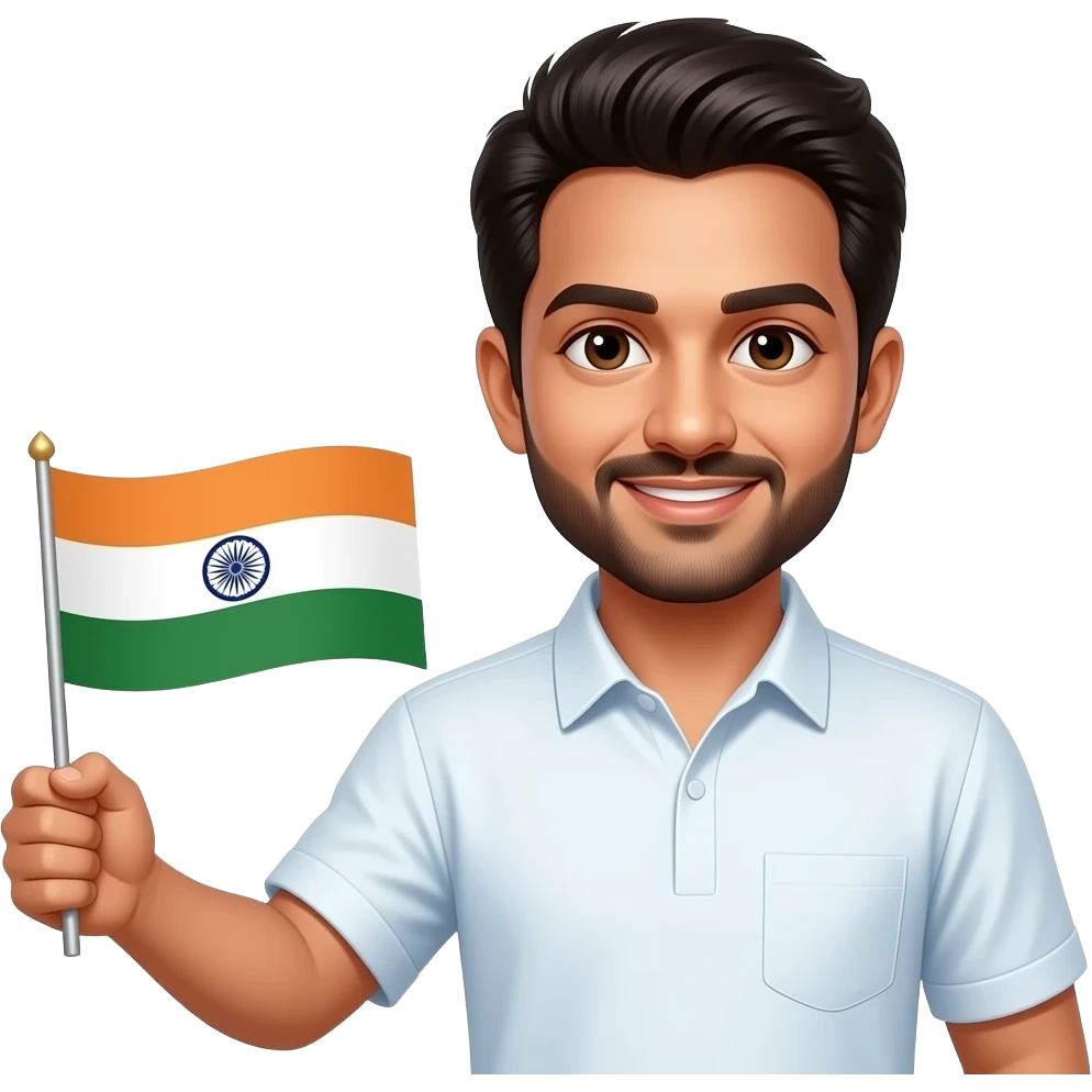 VIJAY WITH TVK  flag emoji