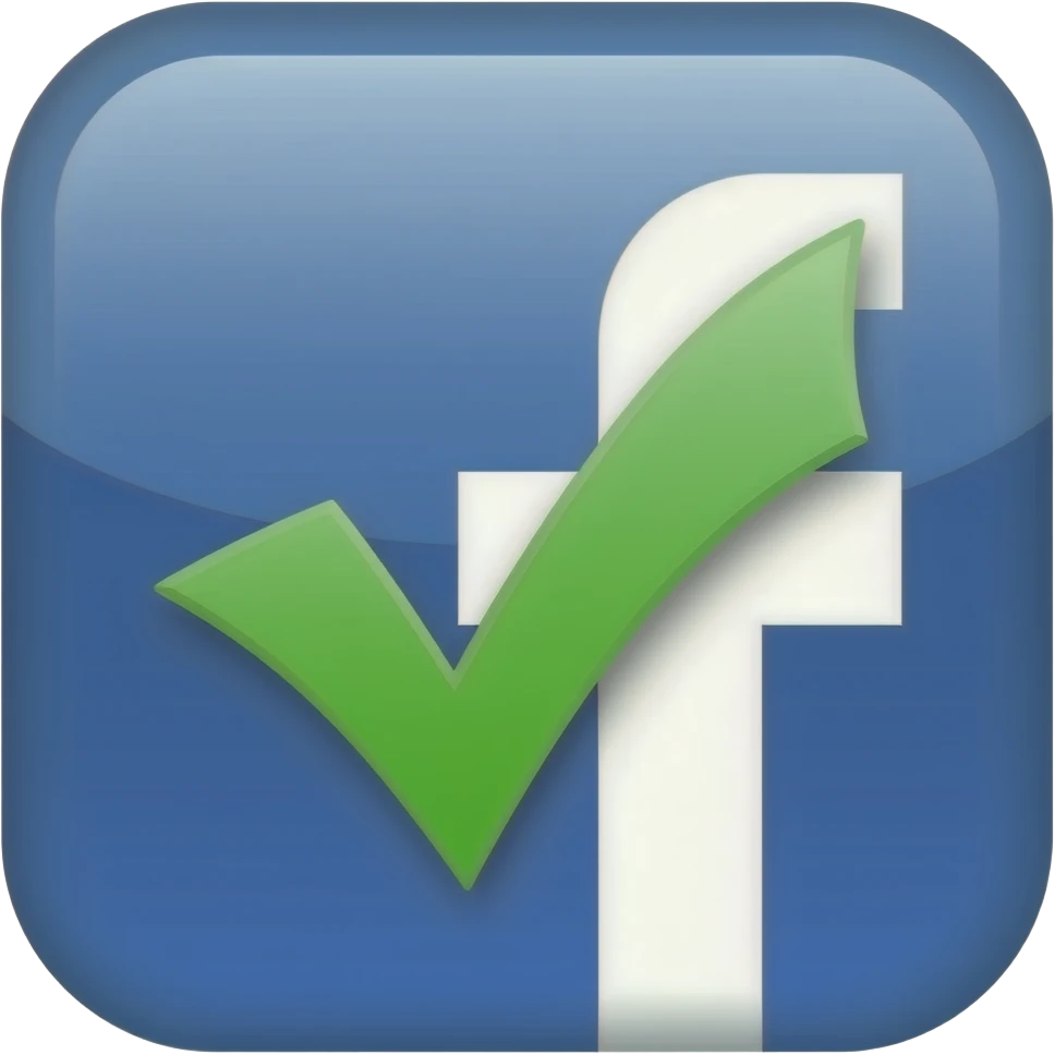 Facebook verified icon emoji