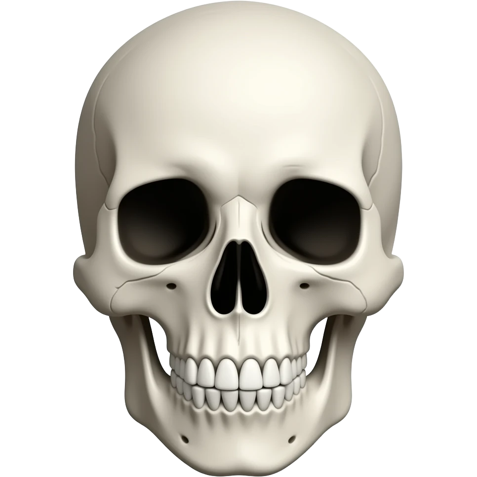 Skull laughing emoji