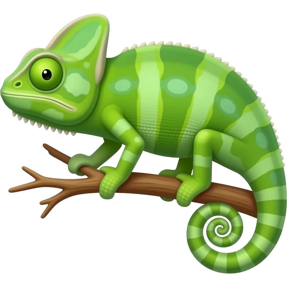 Chameleon emoji