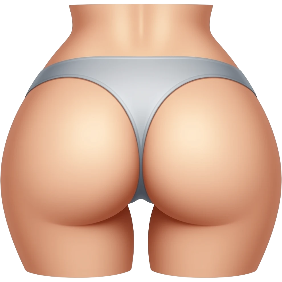 An emoji with only Women's ass emoji