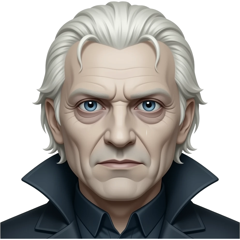 This face of Lord Voldemort emoji