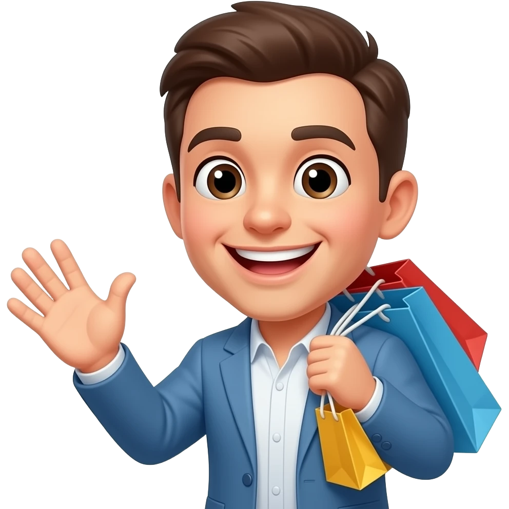 extremely happy customer emoji