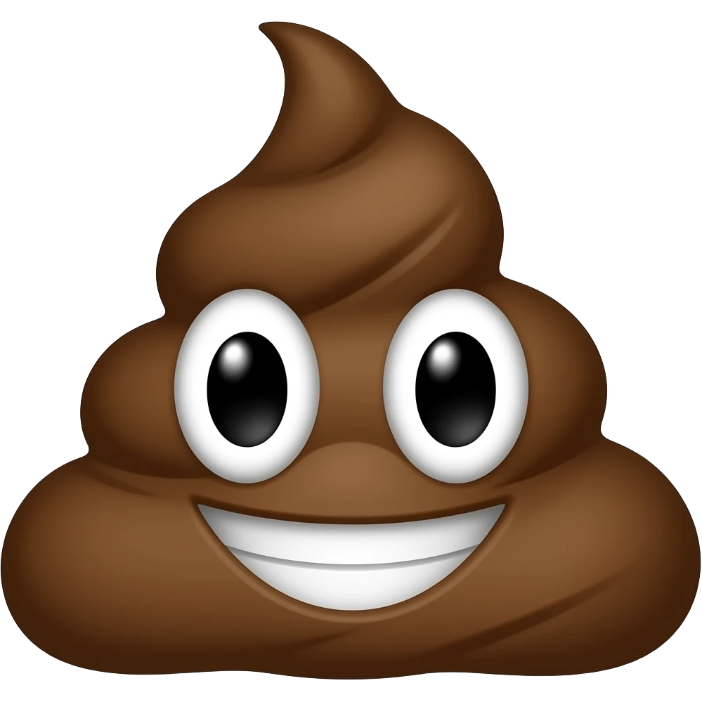 poop flag emoji
