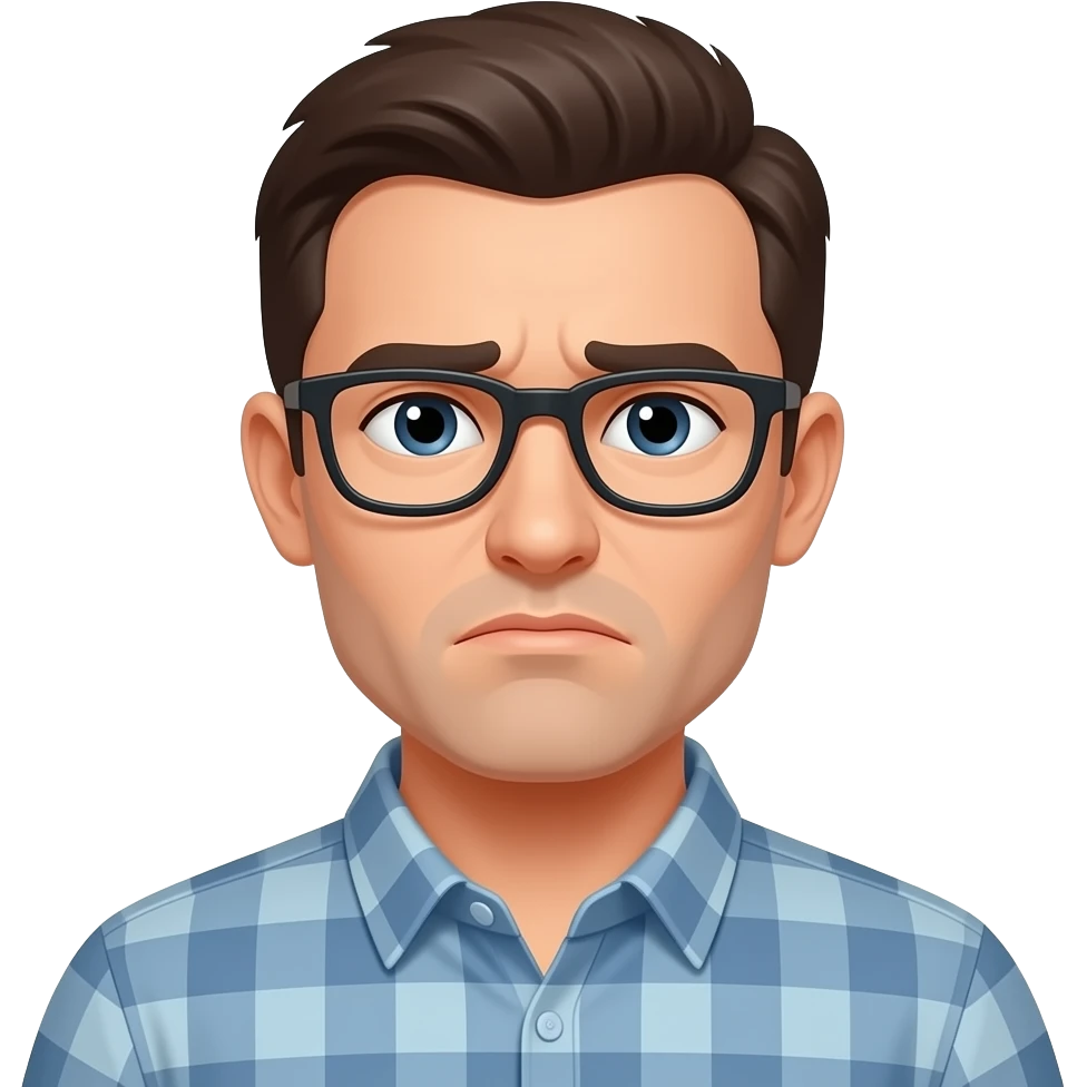 A man who does not care about something emoji