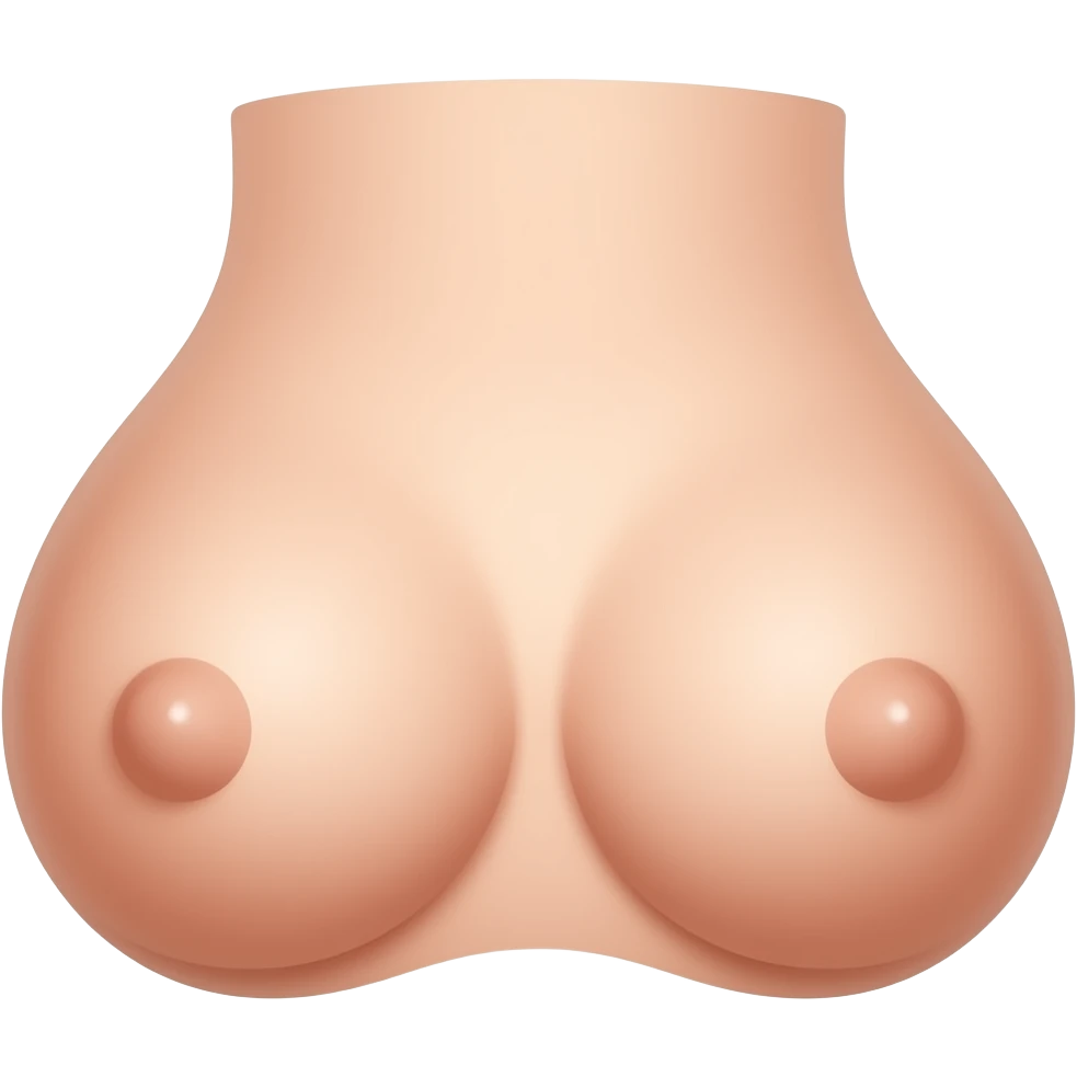 Make the nipples more realistic. emoji