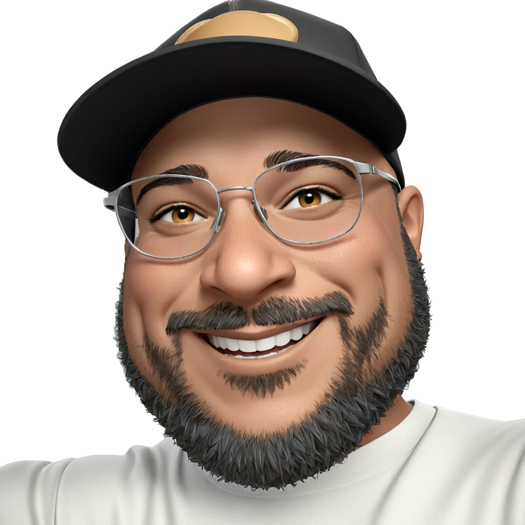 smiling boy in baseball cap emoji