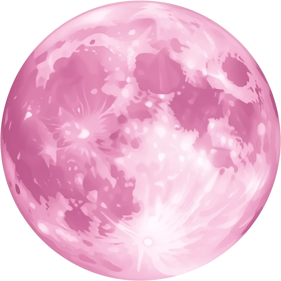 pink moom emoji