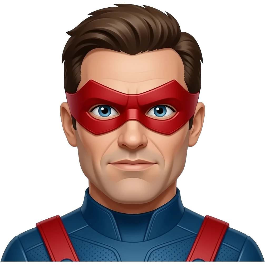 scott summers from x men with iconic red visor that fully covers eyes emoji