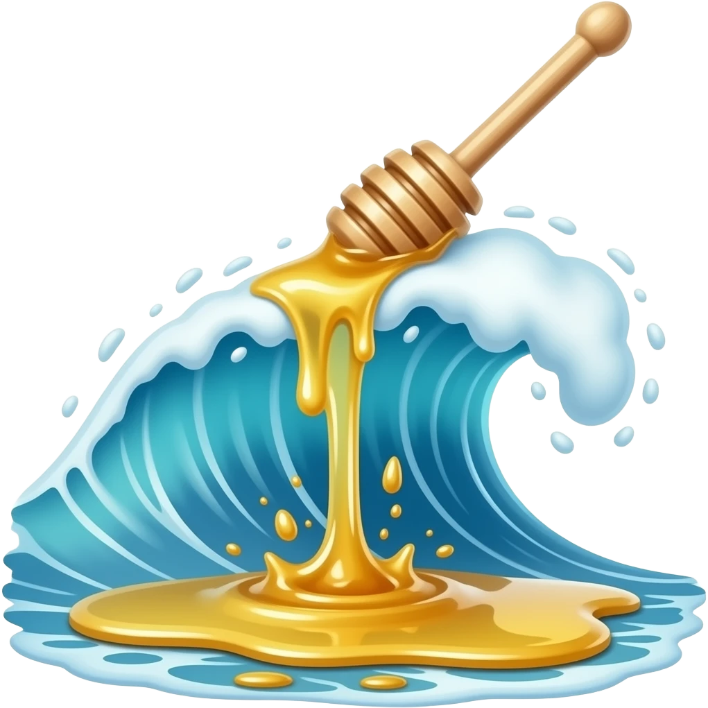 Ocean honey emoji