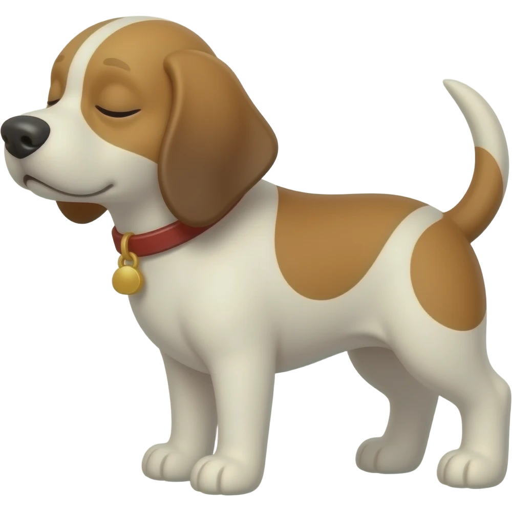 dog snoring emoji