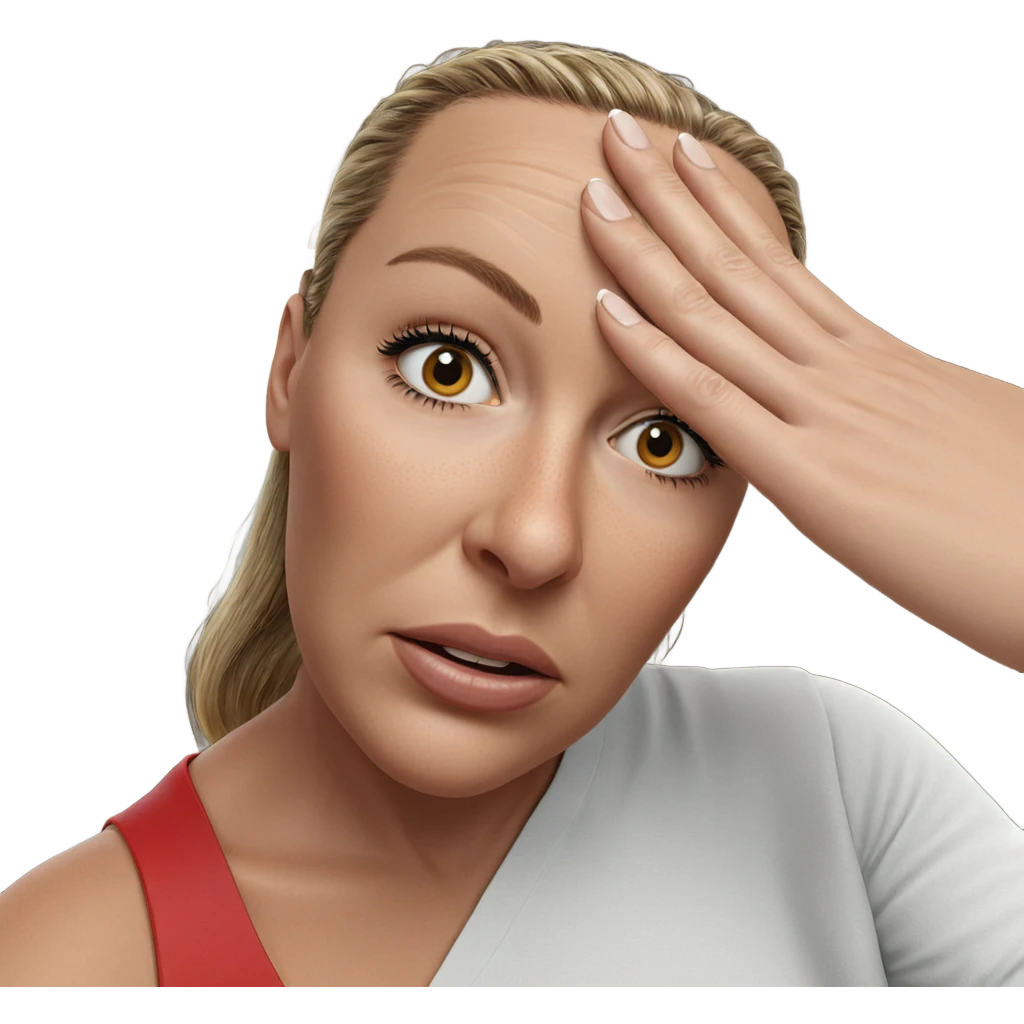 realistic portrait of a girl emoji