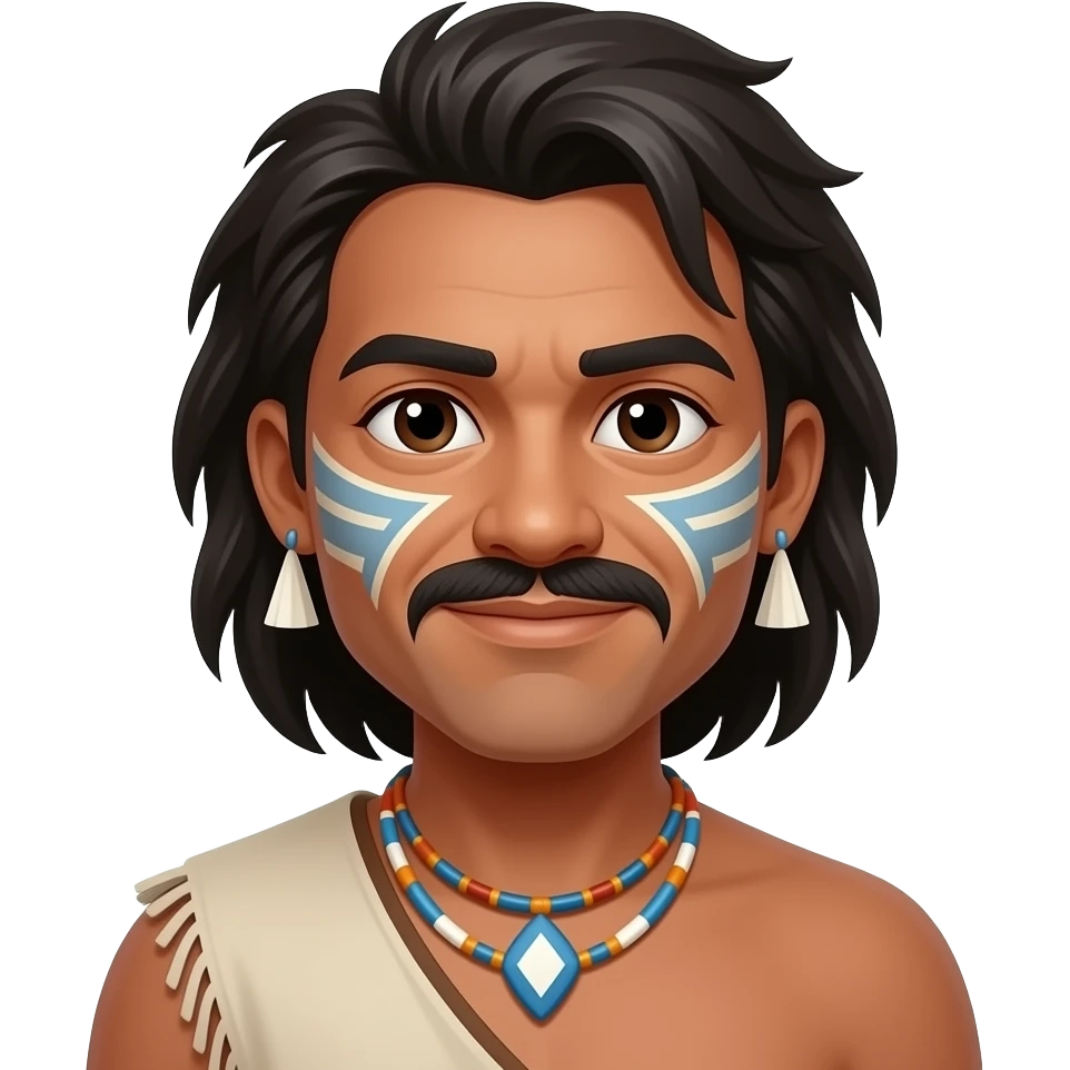 hombre de tribu selvatica emoji