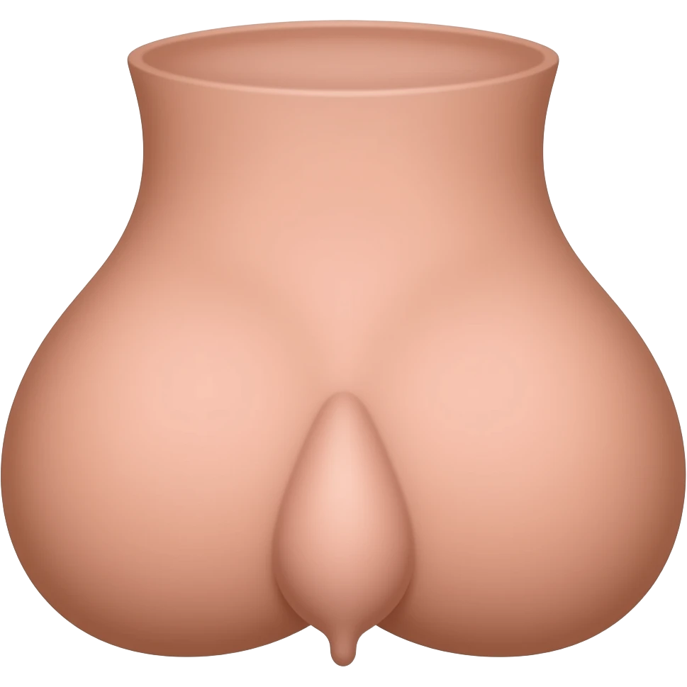 Penis and scrotum emoji