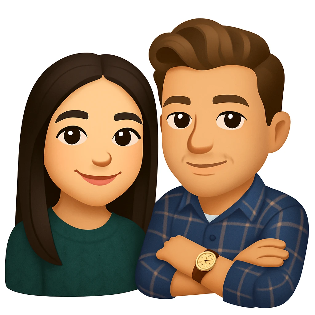This is my boyfriend and I, make us into an emoji  emoji